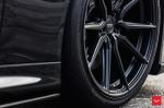 Lexus LC500 Obsidian on Vossen Wheels (HF-3) 2019 года